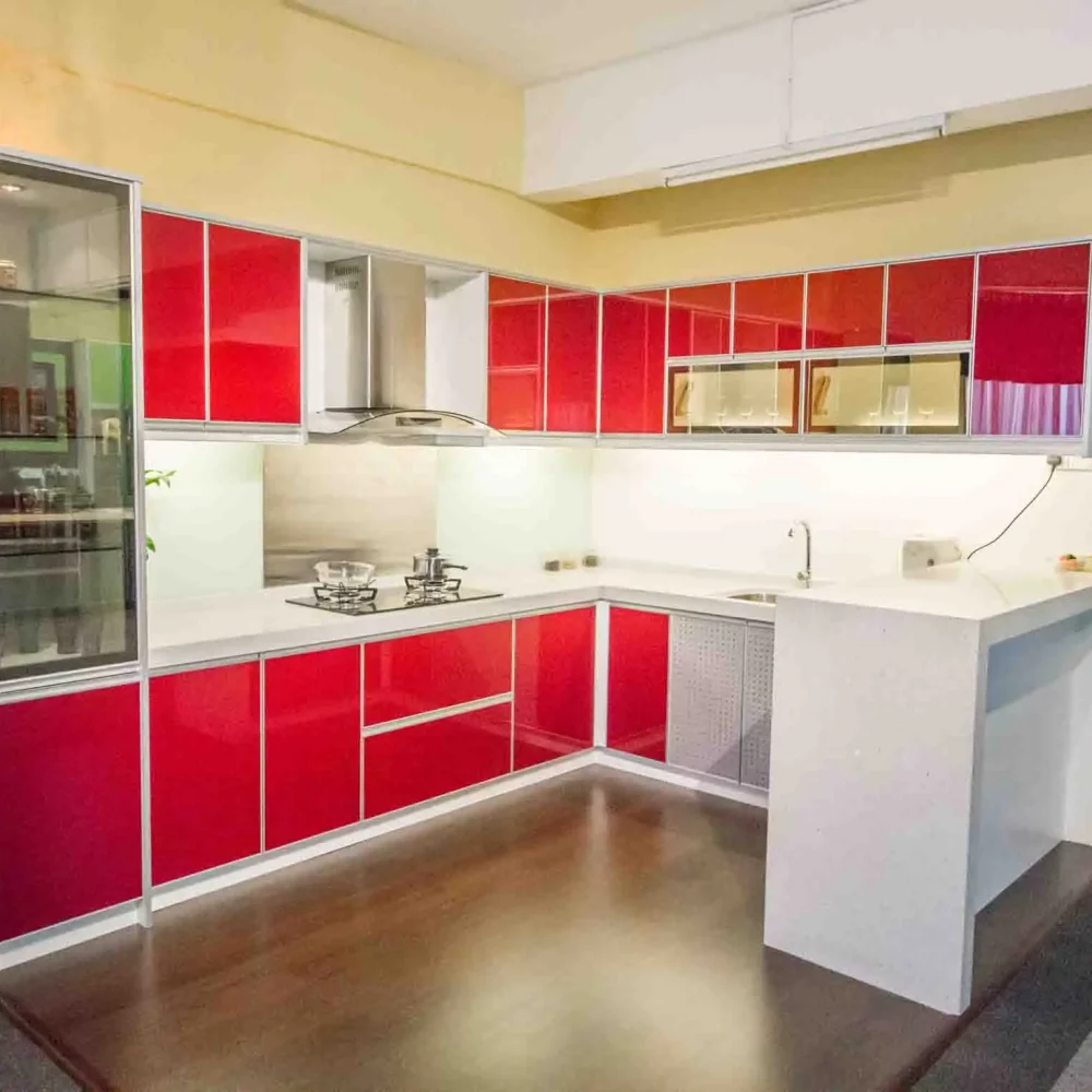 Red 3G with Kitchen Island